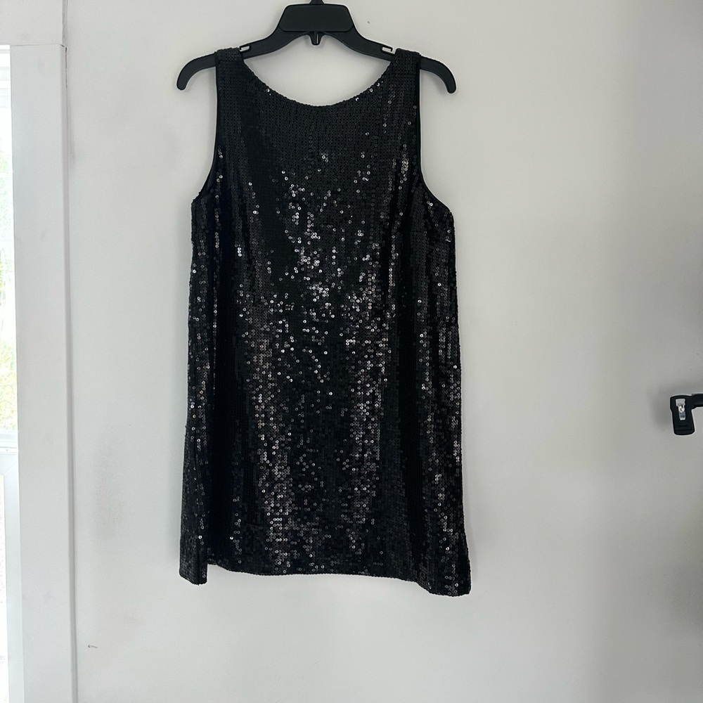 Free People Black Sequin Dress